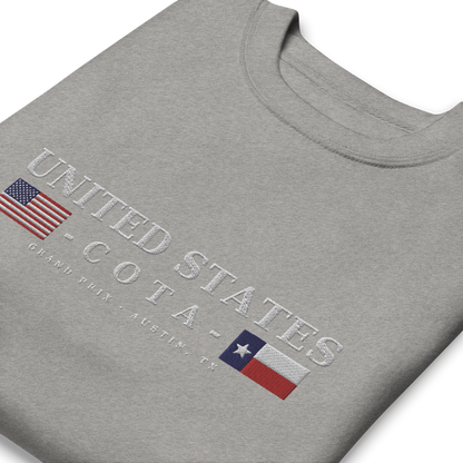 US Grand Prix Crewneck - COTA