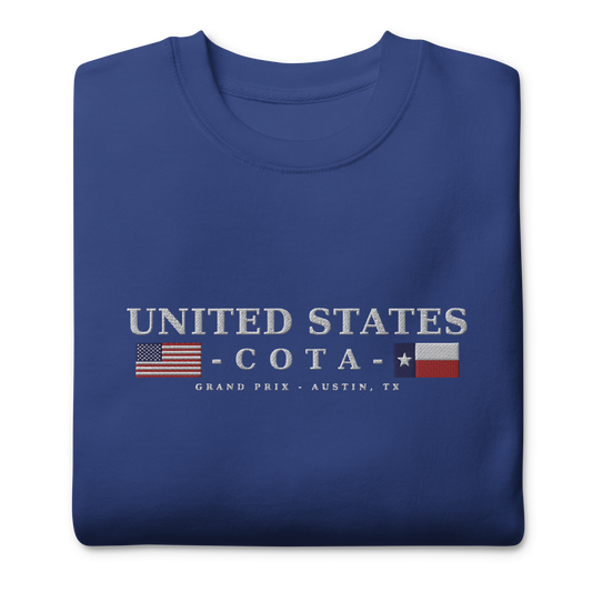 US Grand Prix Crewneck - COTA